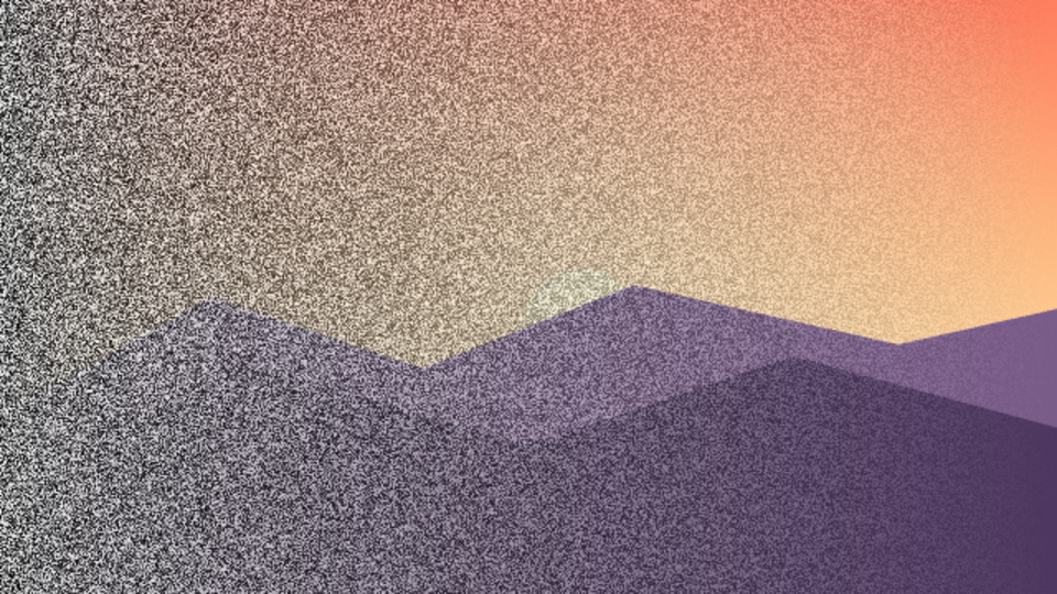 From Noise to Art — interactive video lesson: Watch TV static turn into a painting, one step at a time.