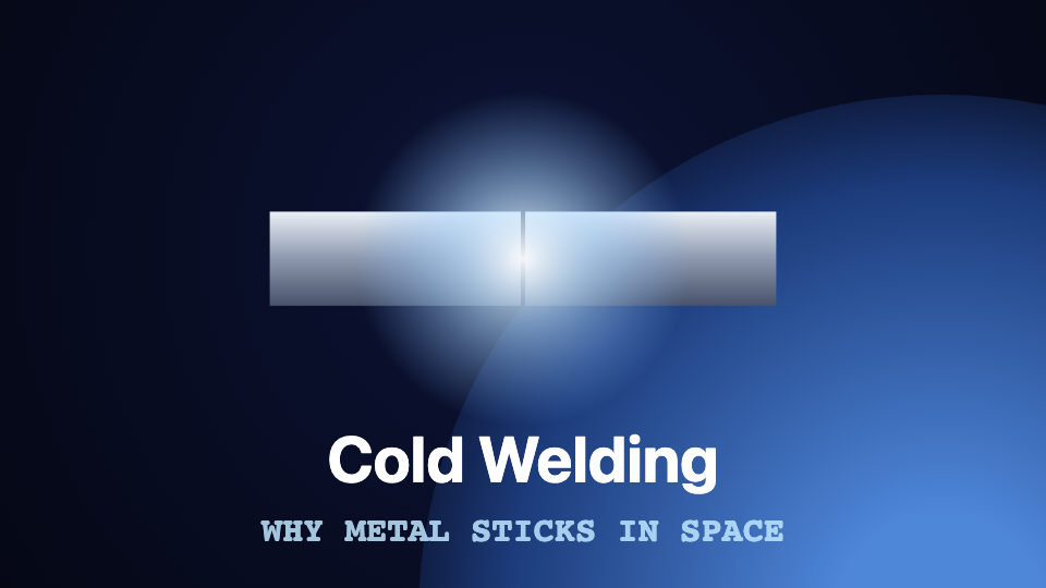 Why Metal Welds Itself in Space — interactive video preview